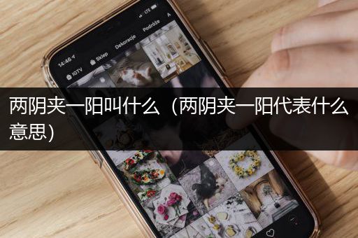 两阴夹一阳叫什么（两阴夹一阳代表什么意思）